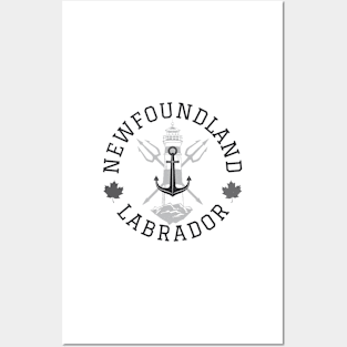Nautical Design || Newfoundland and Labrador || Gift || Souvenir Posters and Art